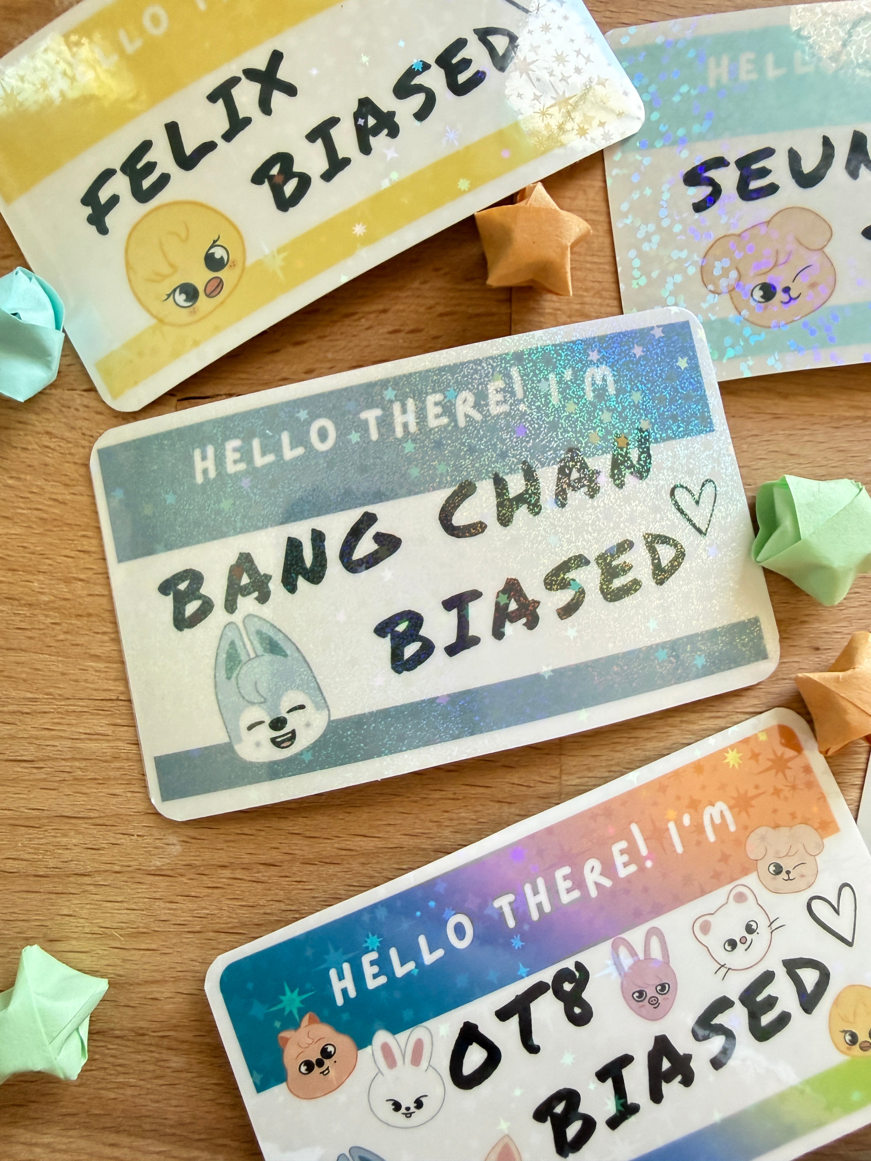 Stray Kids Bias Vinyl Stickers