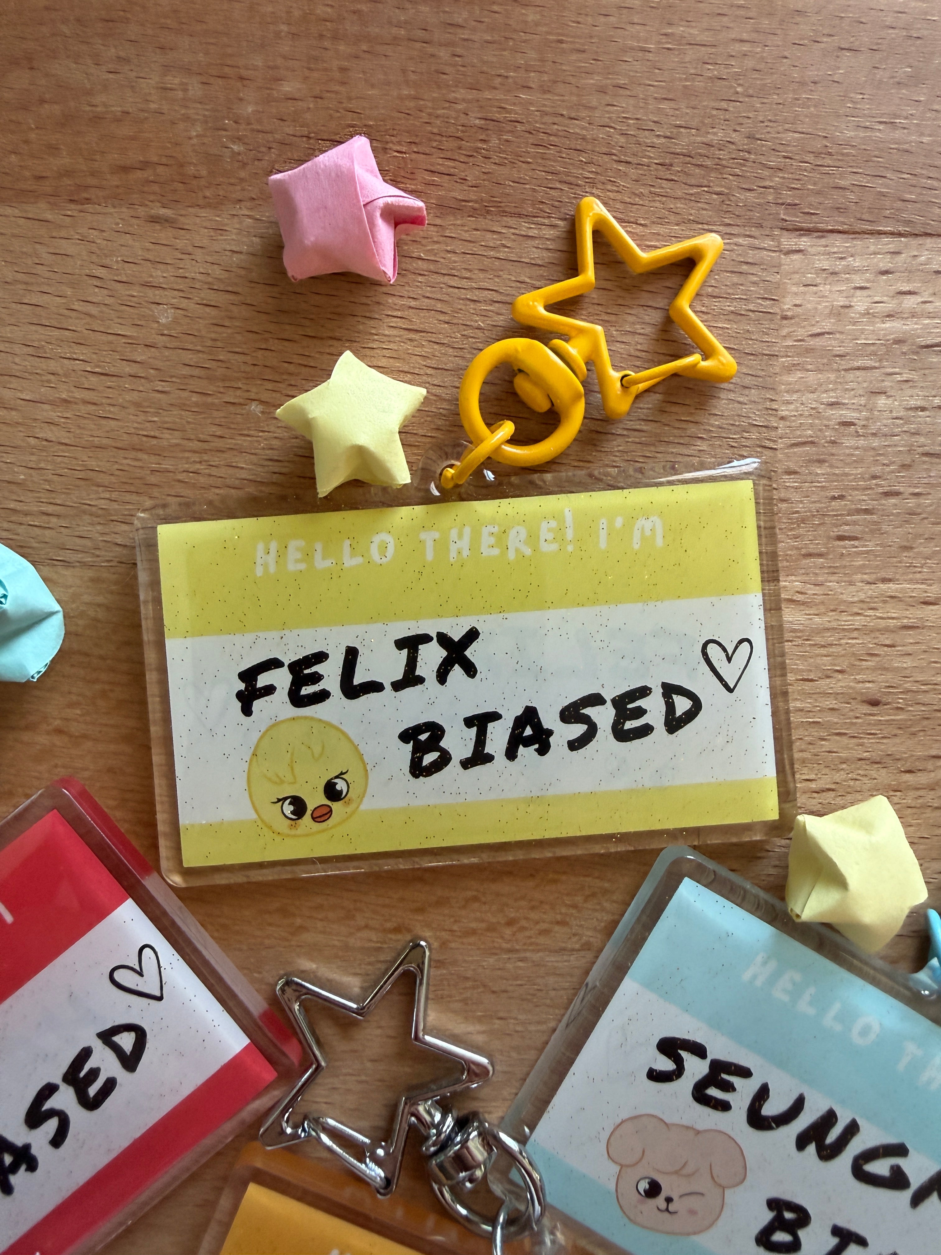 Stray Kids Hello Bias Keychains