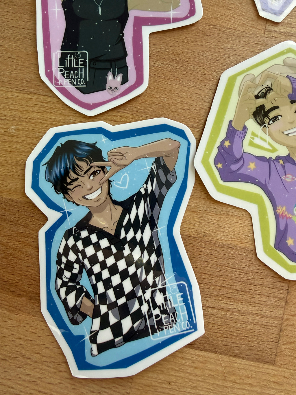 Stray Kids Hearts Vinyl Stickers