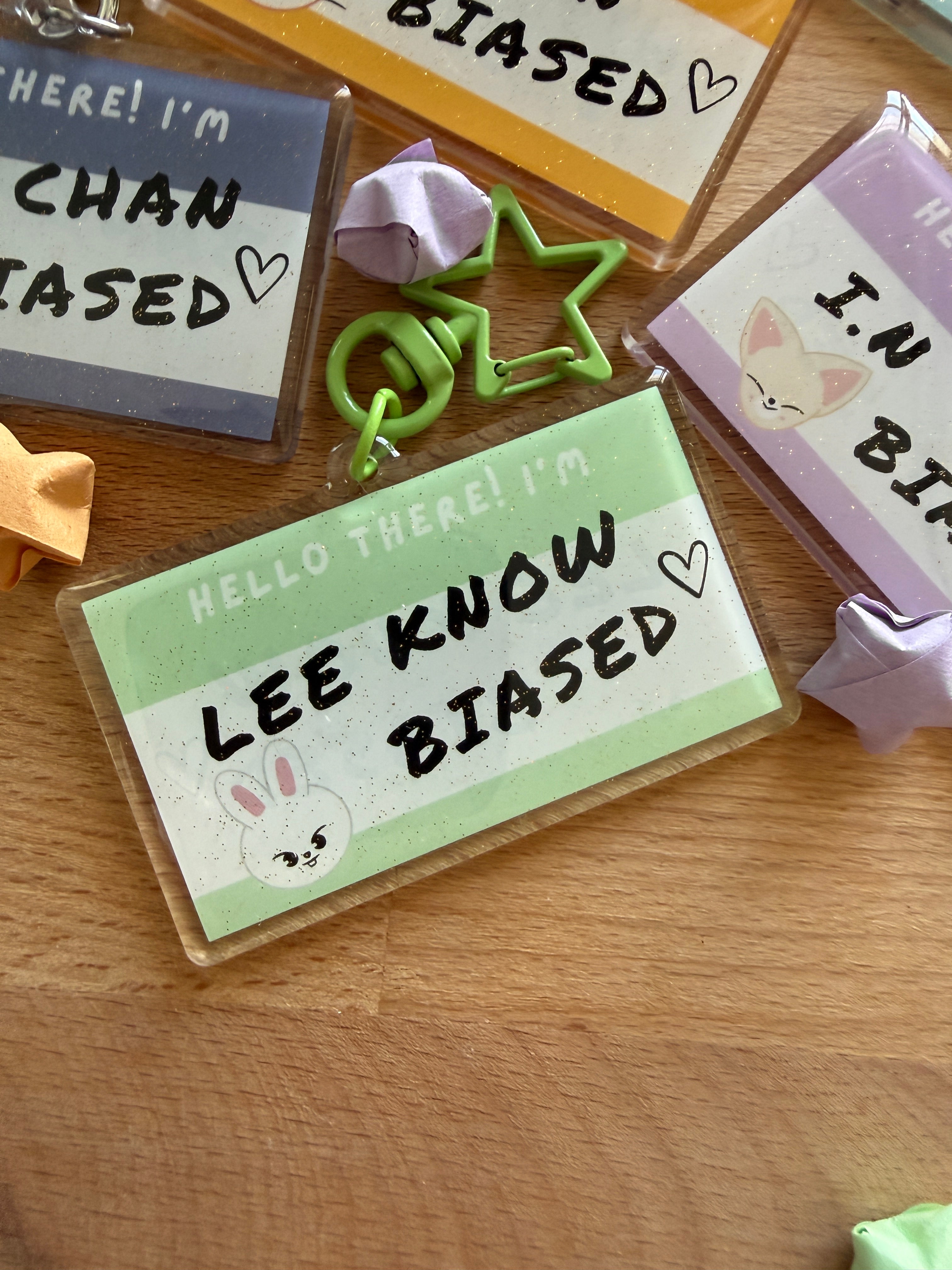 Stray Kids Hello Bias Keychains