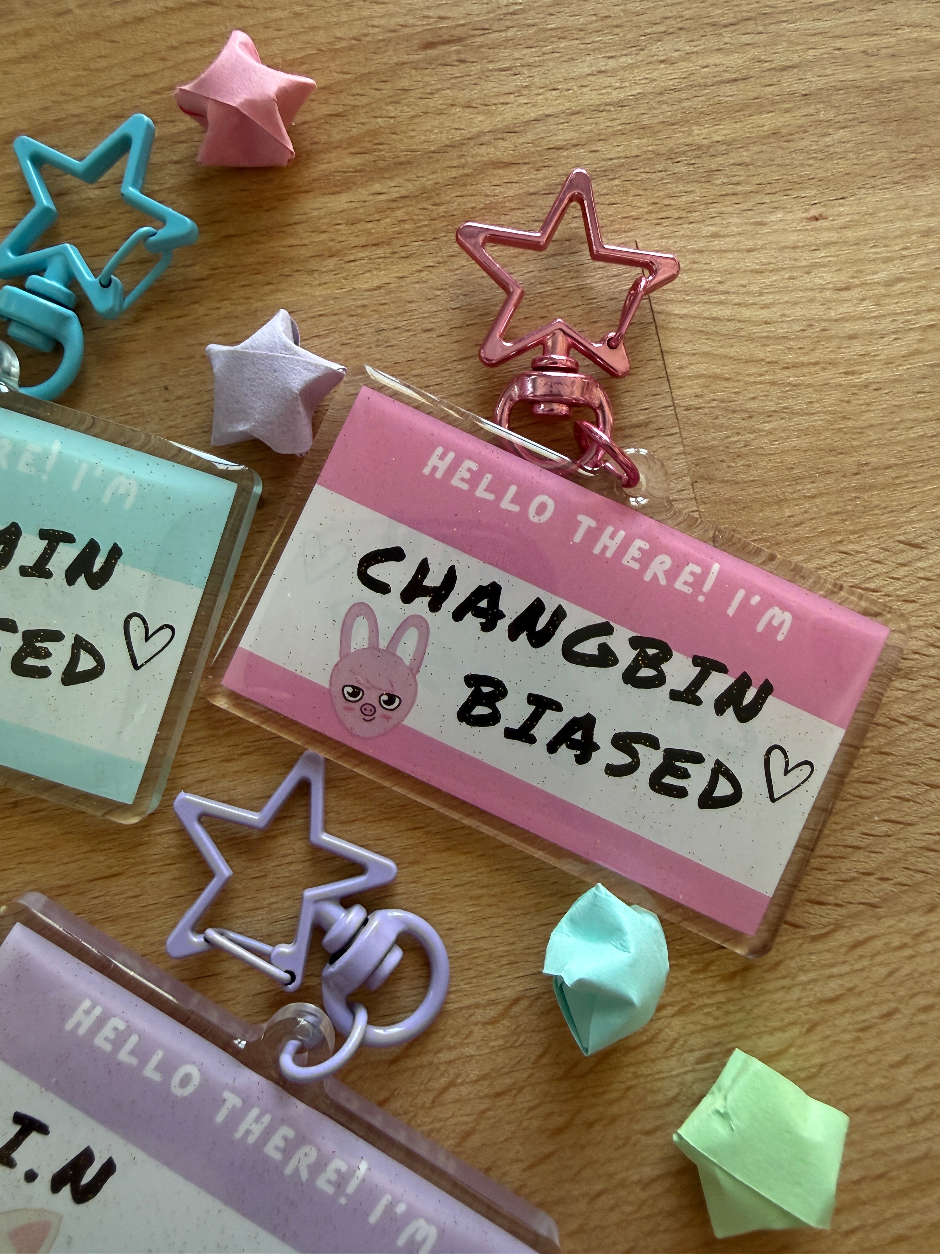 Stray Kids Hello Bias Keychains