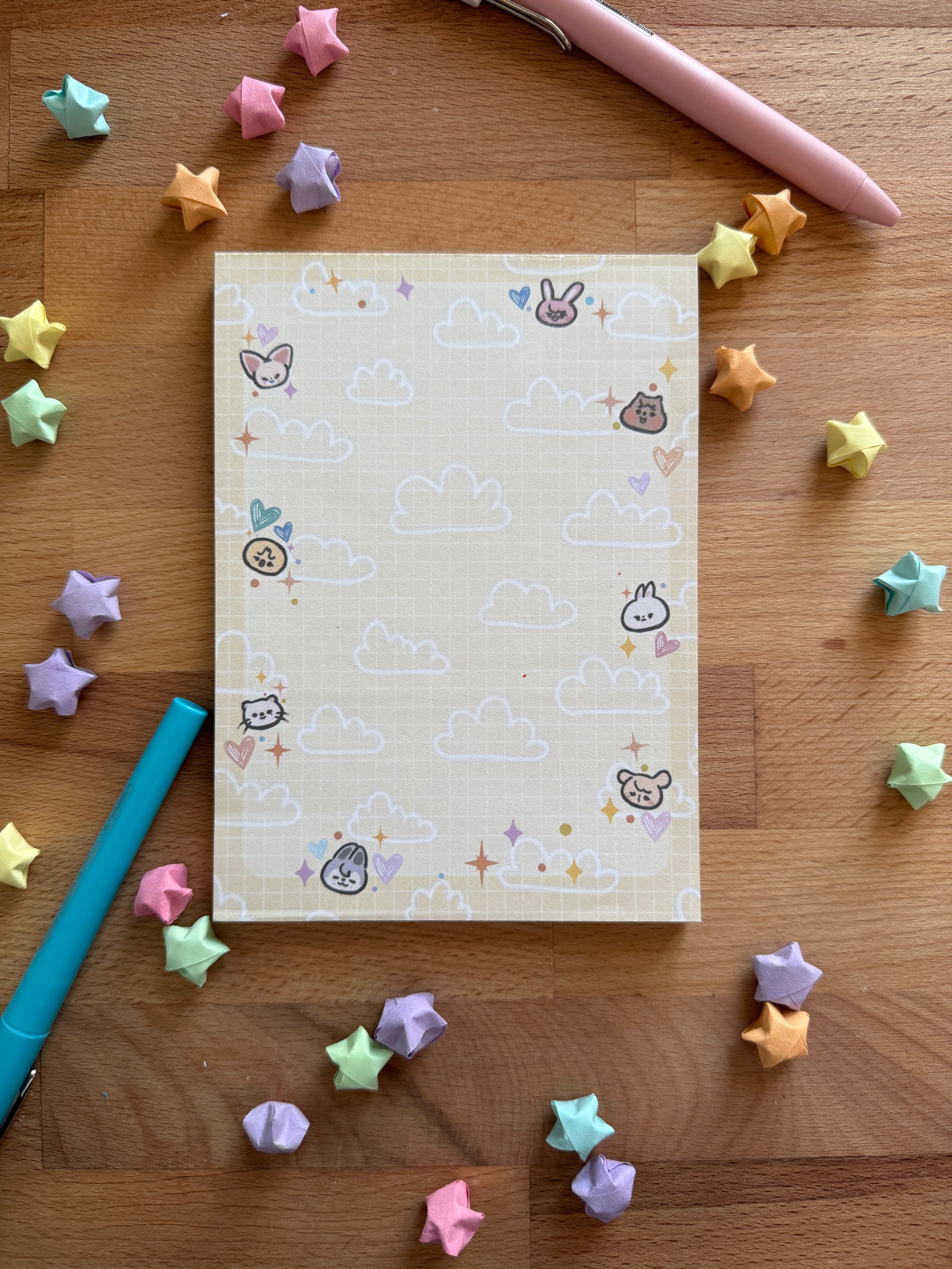 Yellow Skzoo Notepad