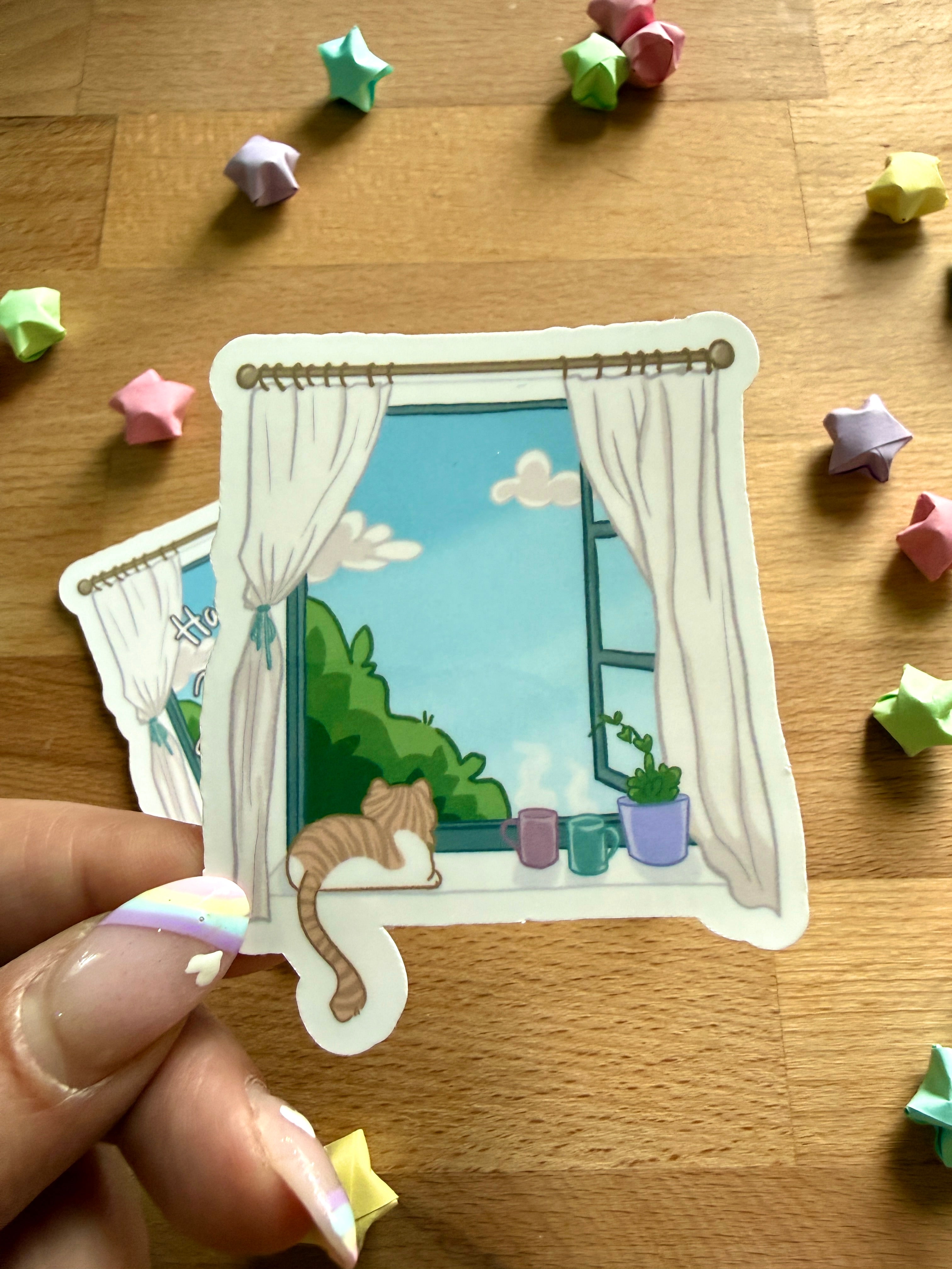 Happiness is the Little Things Vinyl Sticker