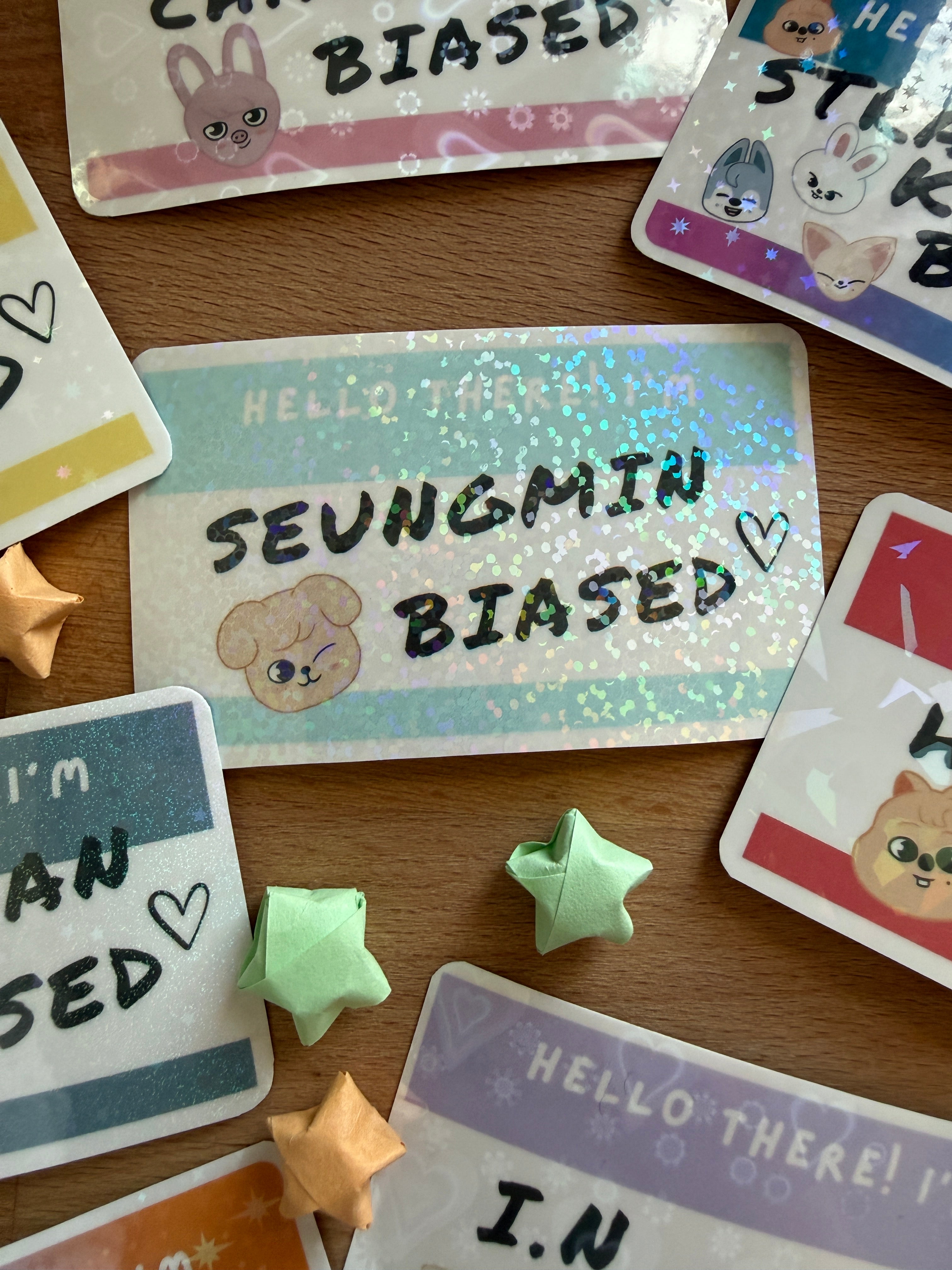 Stray Kids Bias Vinyl Stickers
