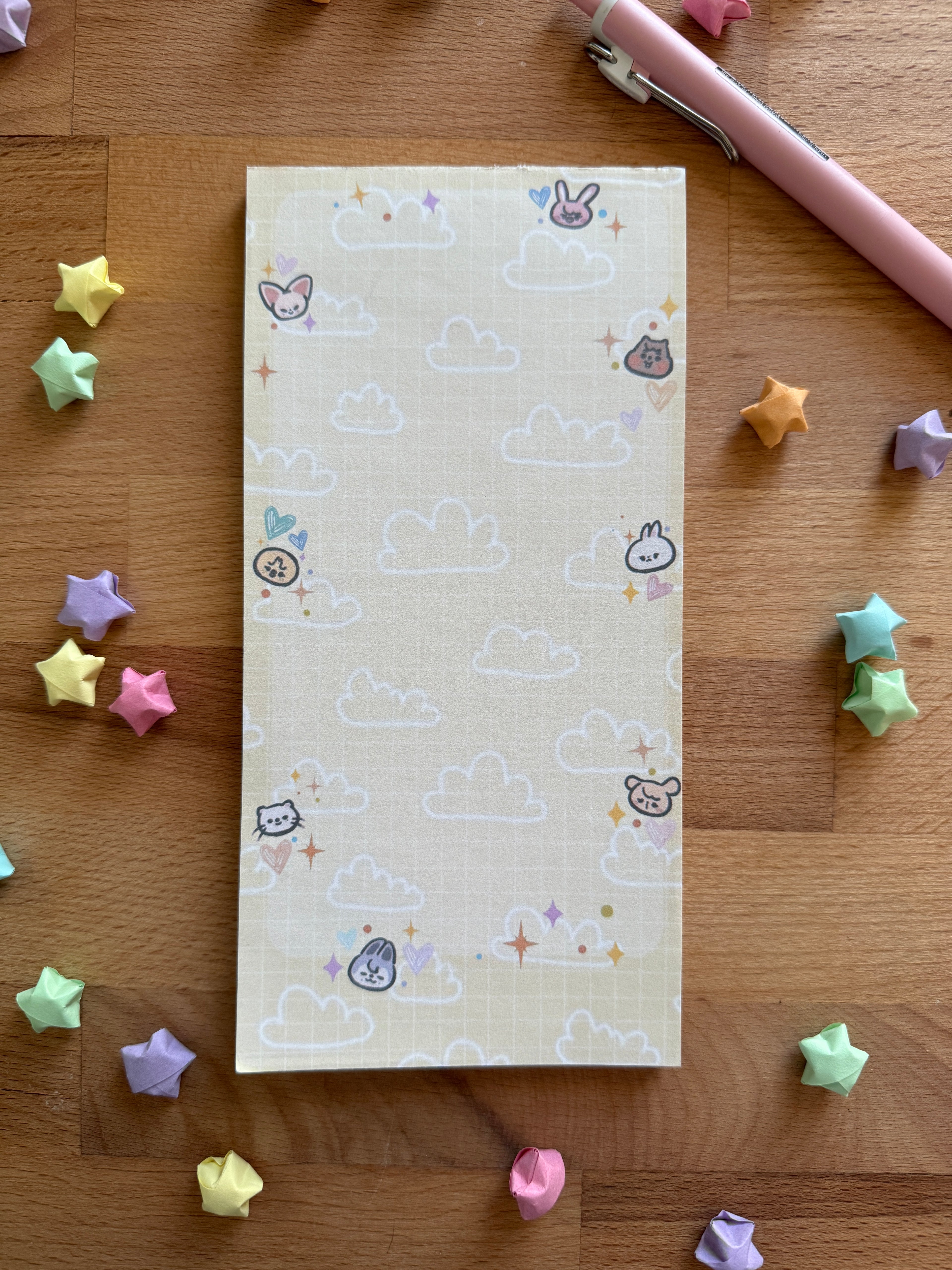 Yellow Skzoo Notepad