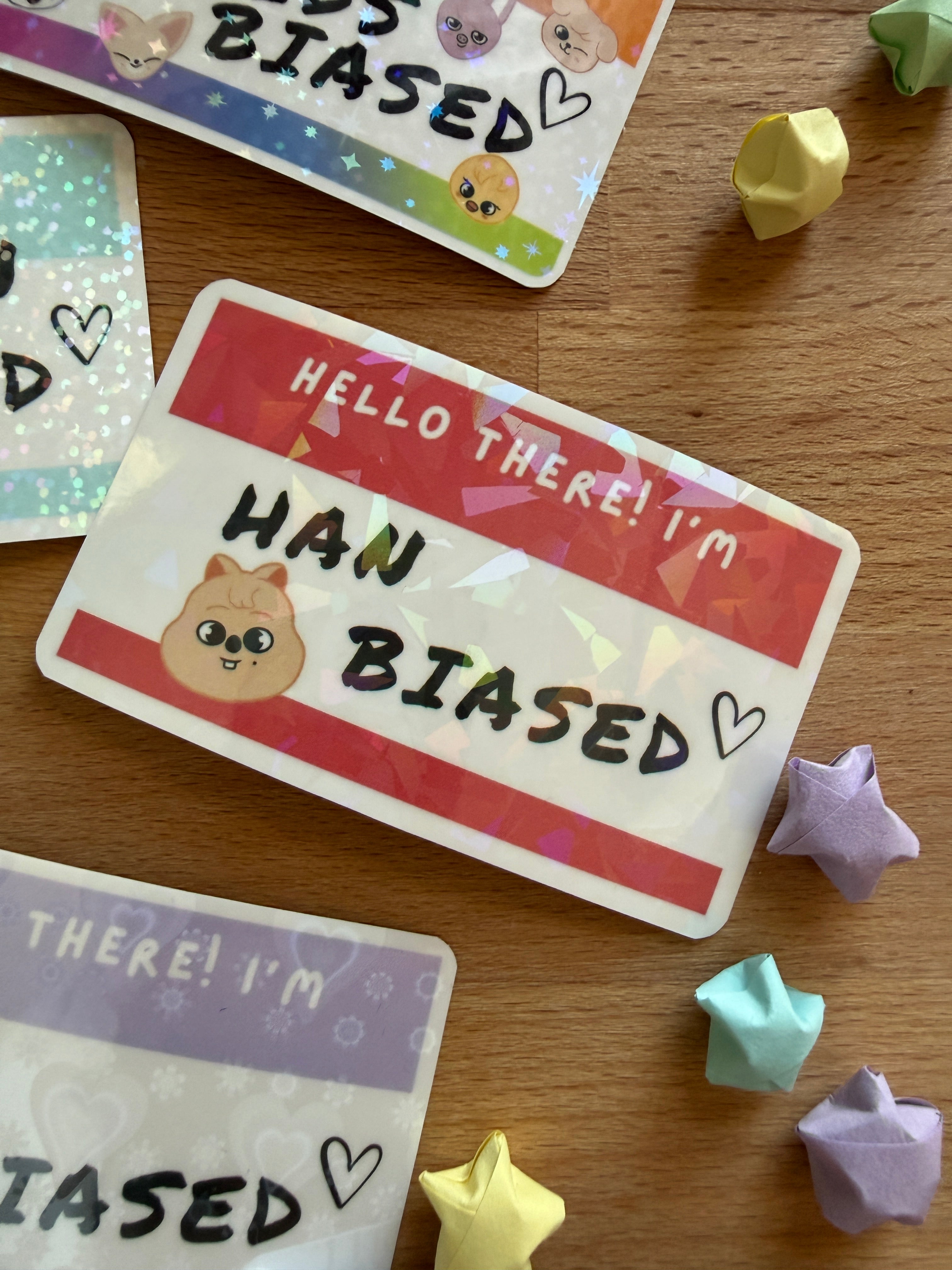 Stray Kids Bias Vinyl Stickers