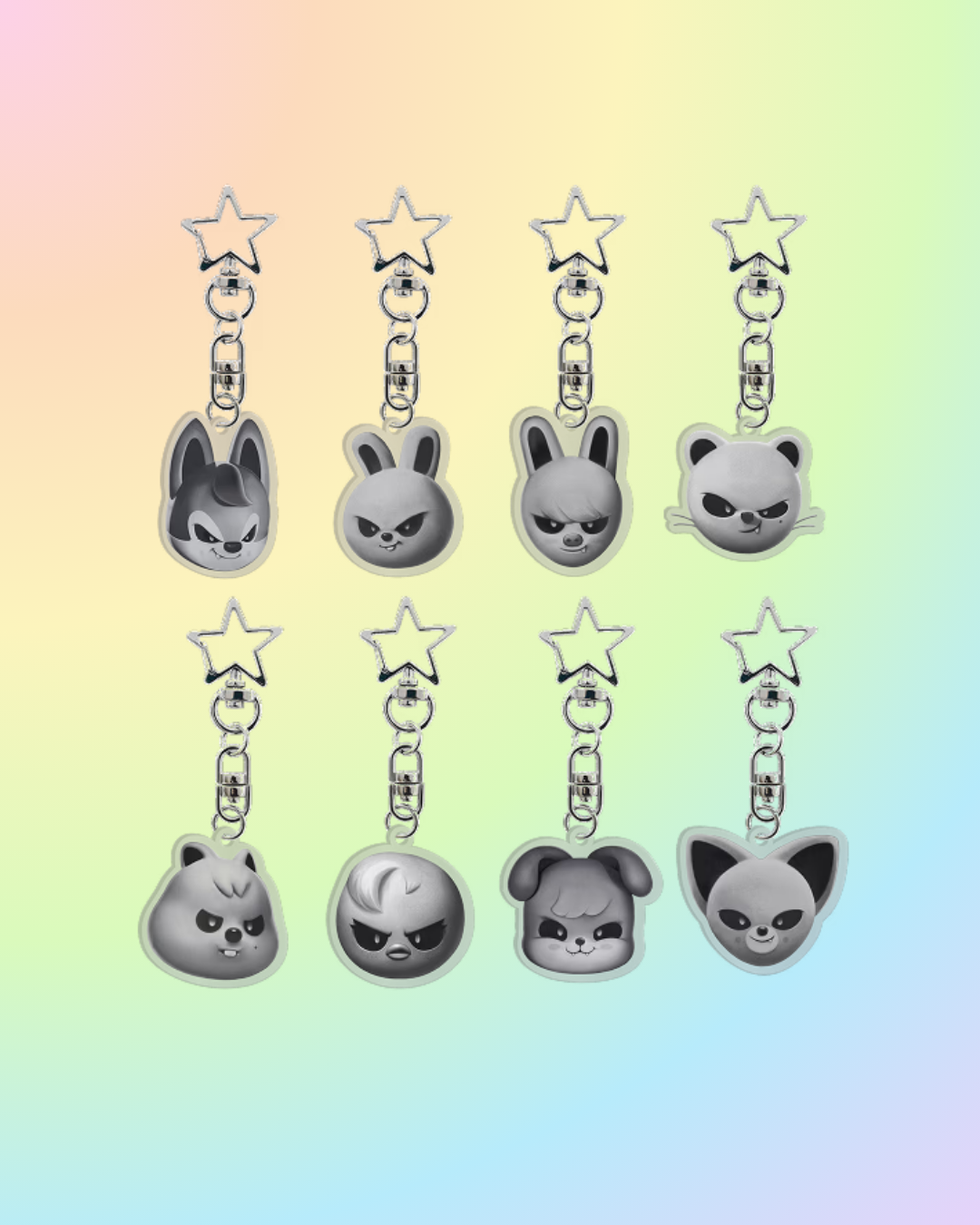 [PRE-ORDER] Evil SKZoo Acrylic Keyring