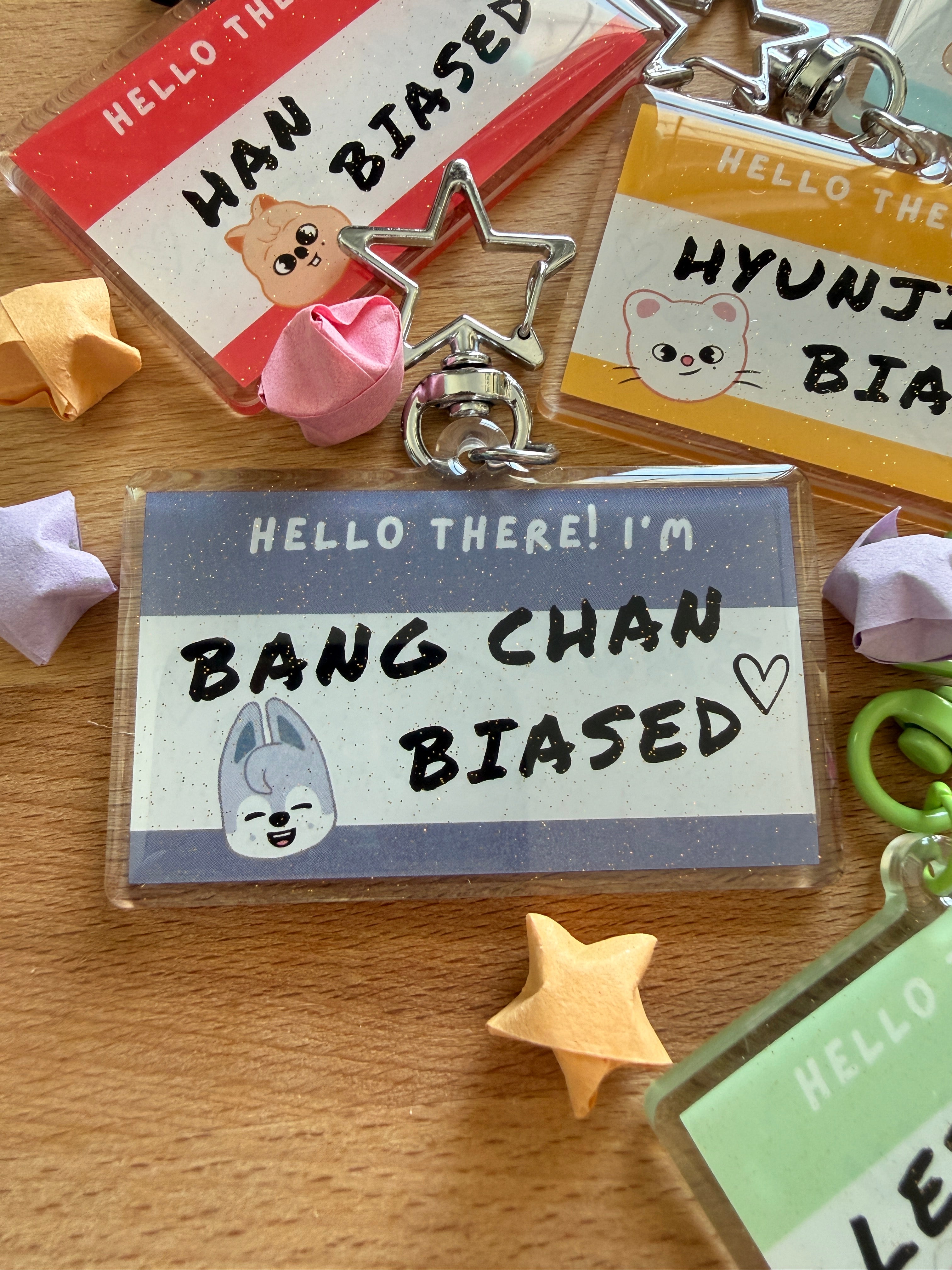 Stray Kids Hello Bias Keychains