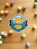Adulting Merit Badge: Serotonin Vinyl Sticker