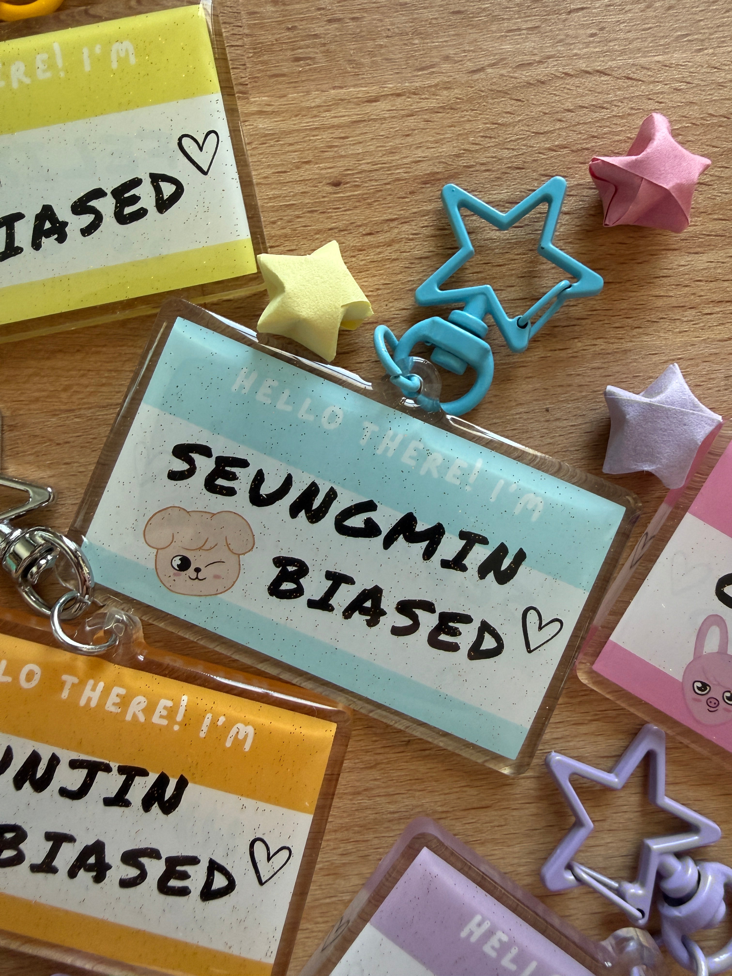 Stray Kids Hello Bias Keychains