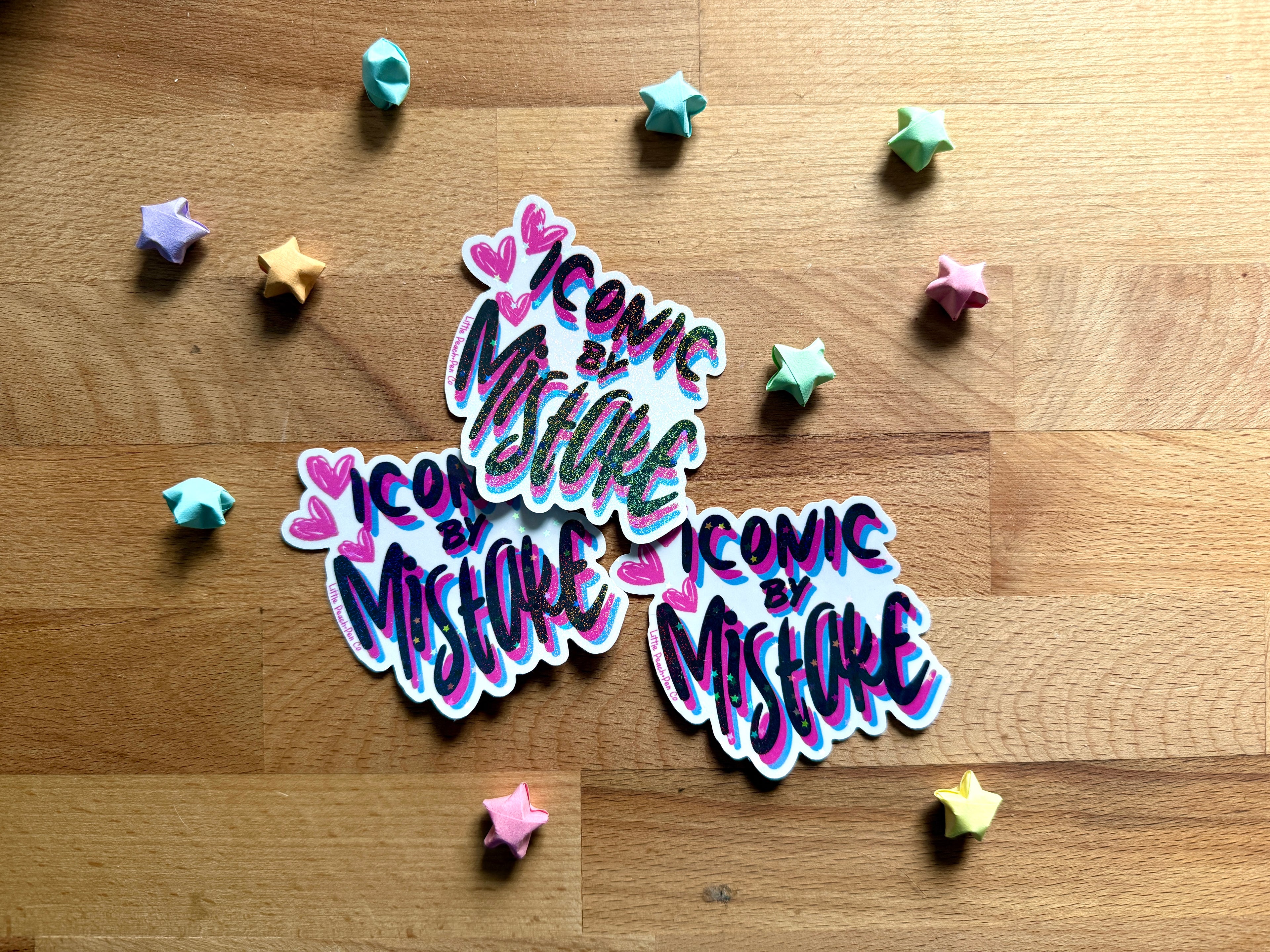 Iconic by Mistake Sticker