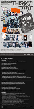 [PRE-ORDER] Stray Kids This & That Mini Album - Fans Ver.