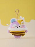 BT21 Minini Honeybee Plush Tape Measure Keyring