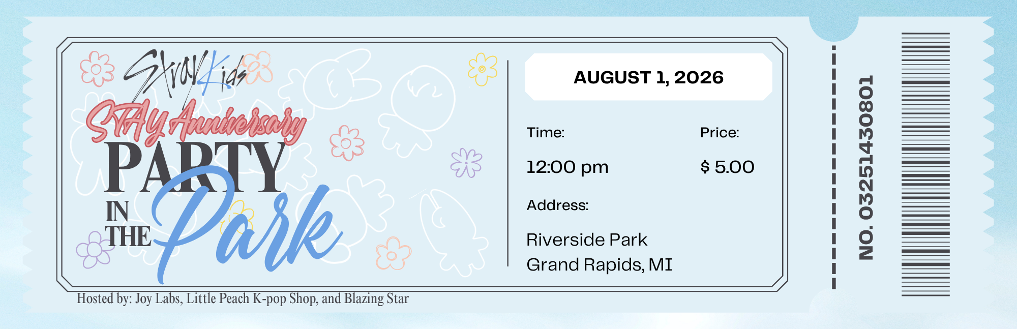 Party in the Park - Event Ticket