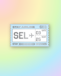 [PRE-ORDER] Stray Kids Metal Badge - Seoul Ver.